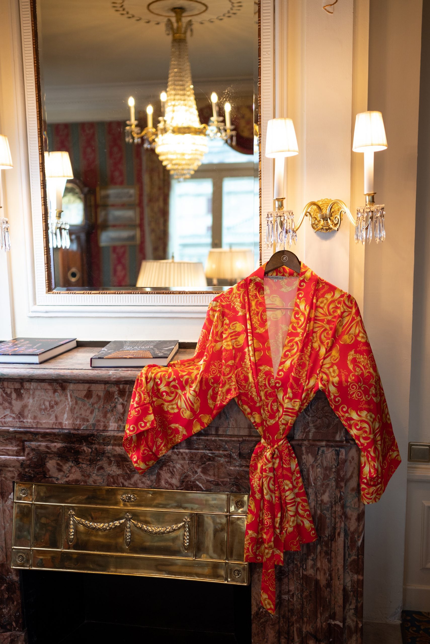Maison Classique Royal Silk Satin Robe image 1