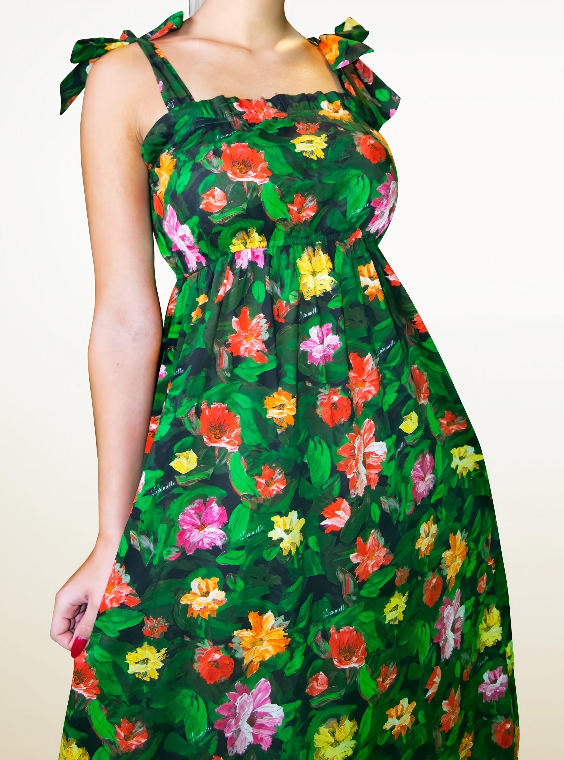 Floral dress image 6
