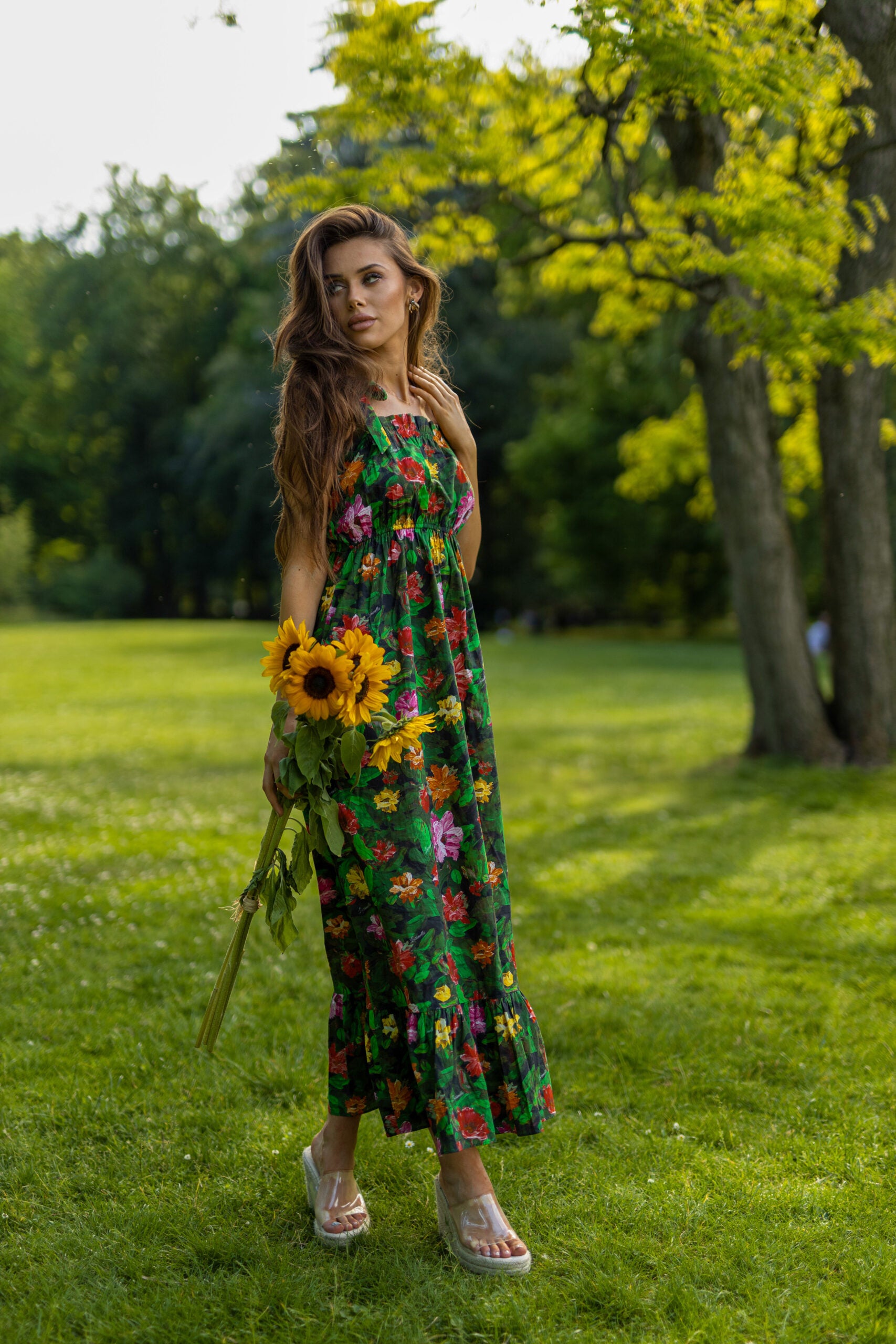 Floral dress image 1