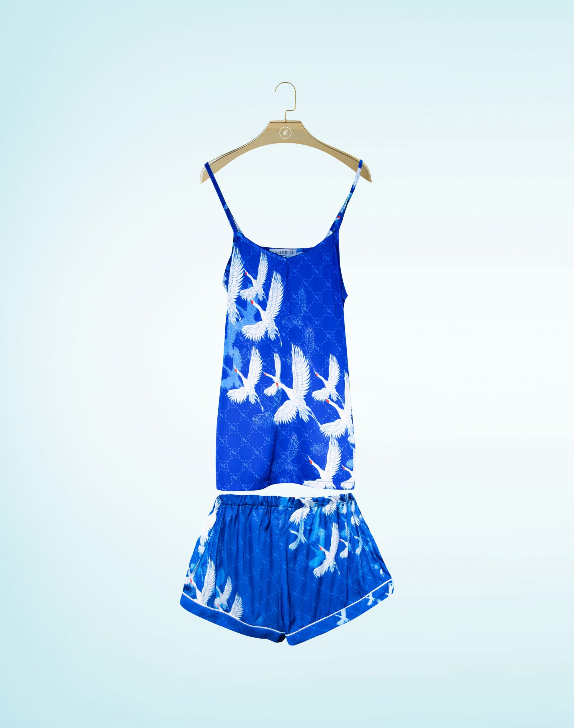 BLUE BIRD LAGOON Camisole French Knickers Set image 3