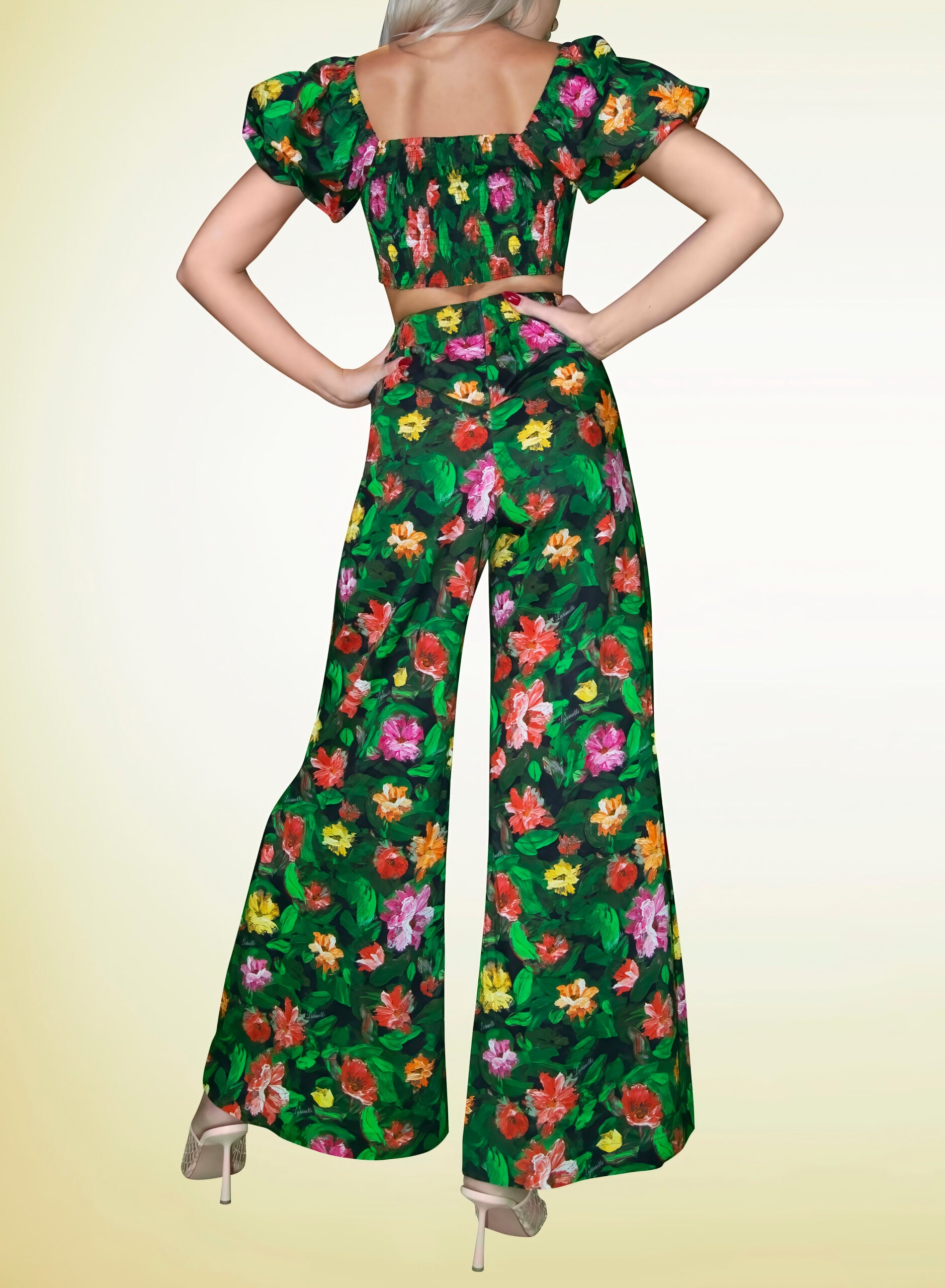 FLORAL JUMPSUIT - PRE ORDER image 6