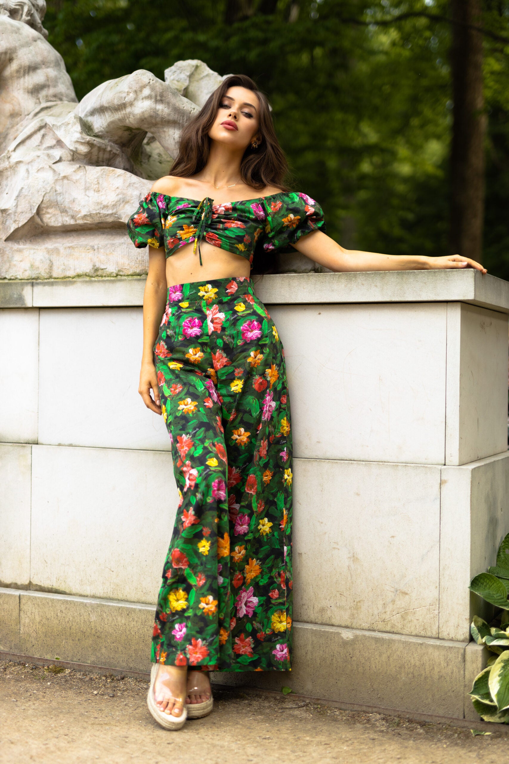 FLORAL JUMPSUIT - PRE ORDER image 2