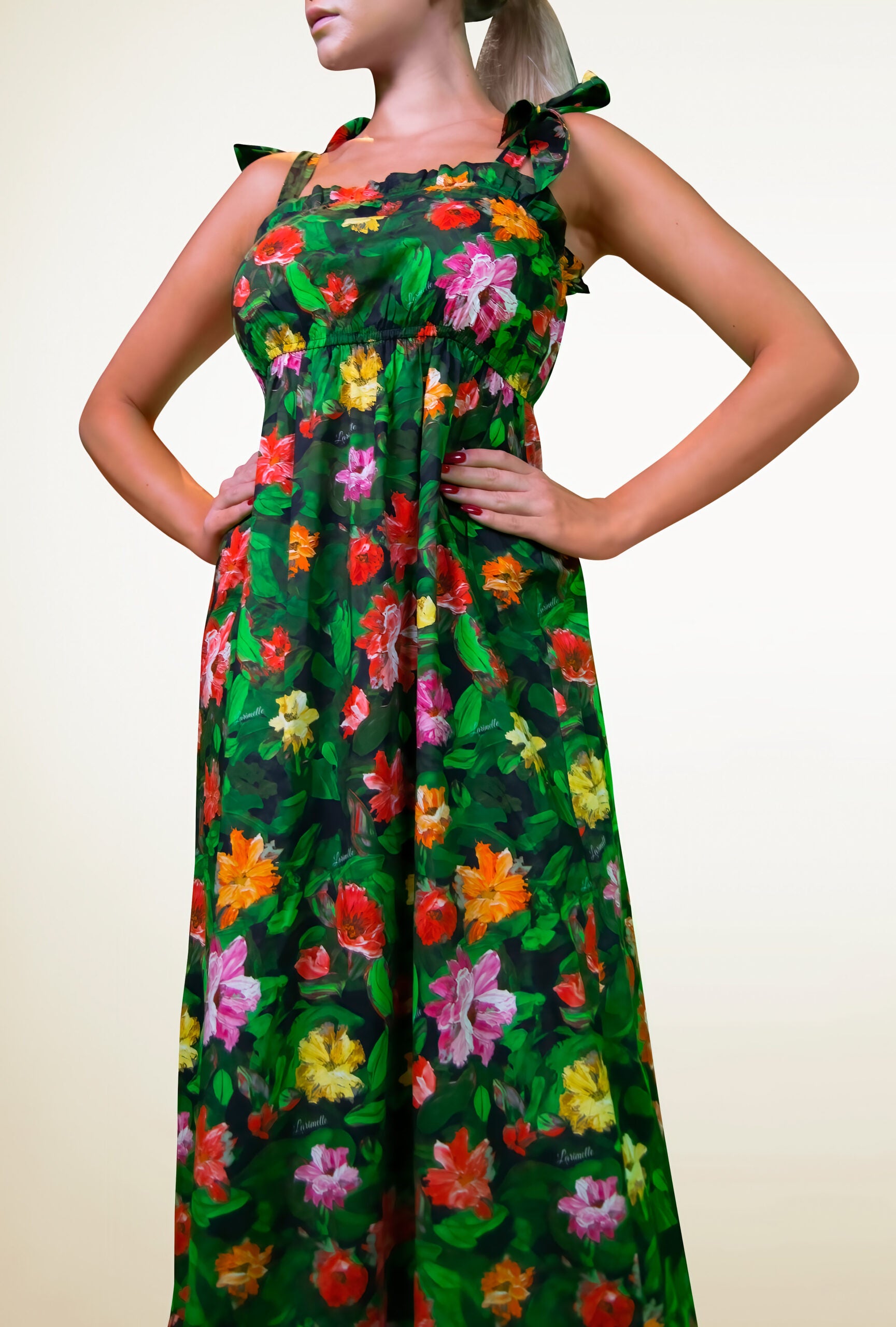 Floral dress image 7