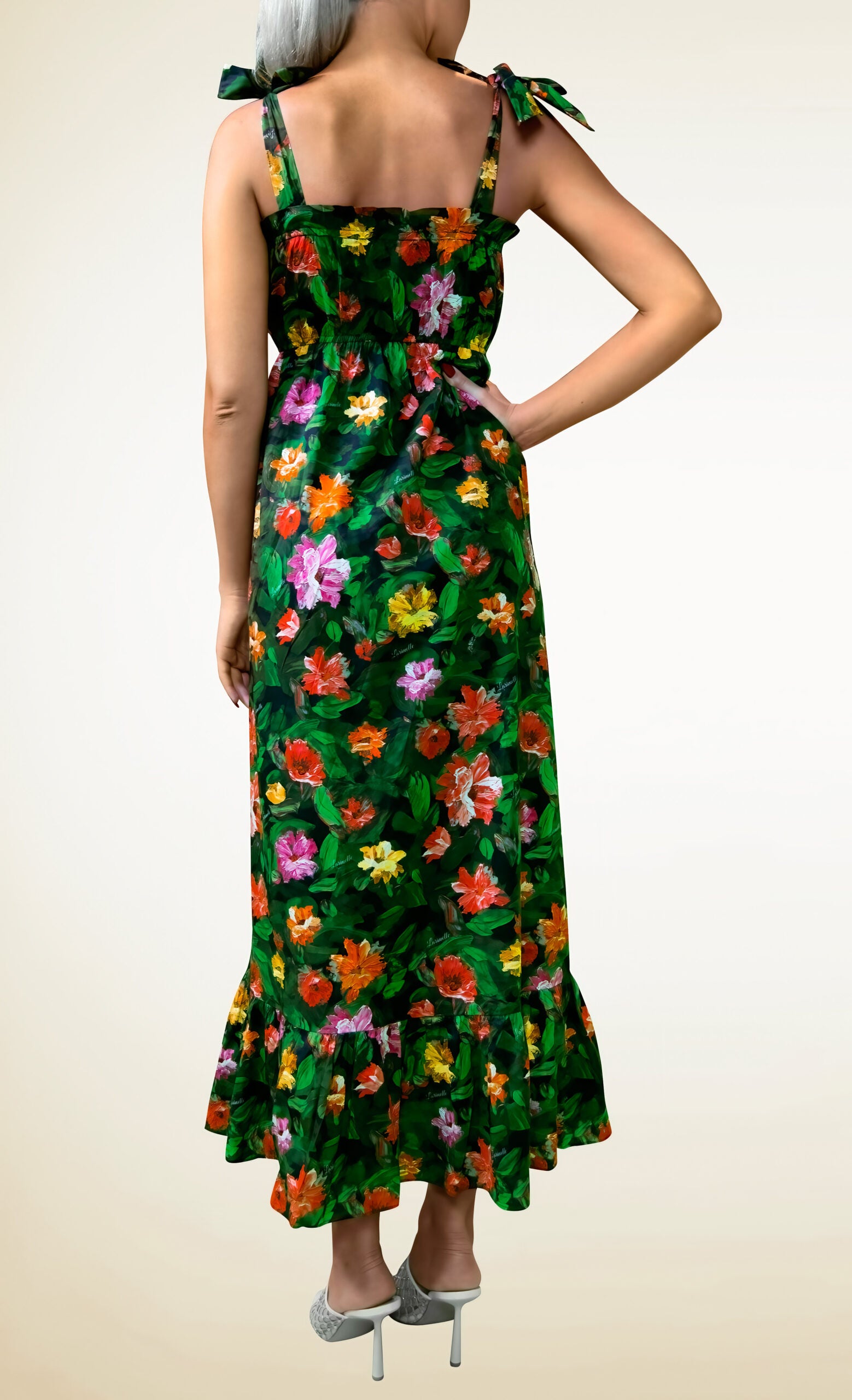 Floral dress image 4