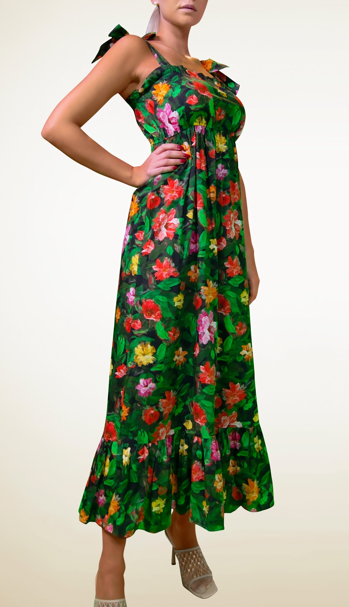 Floral dress image 5
