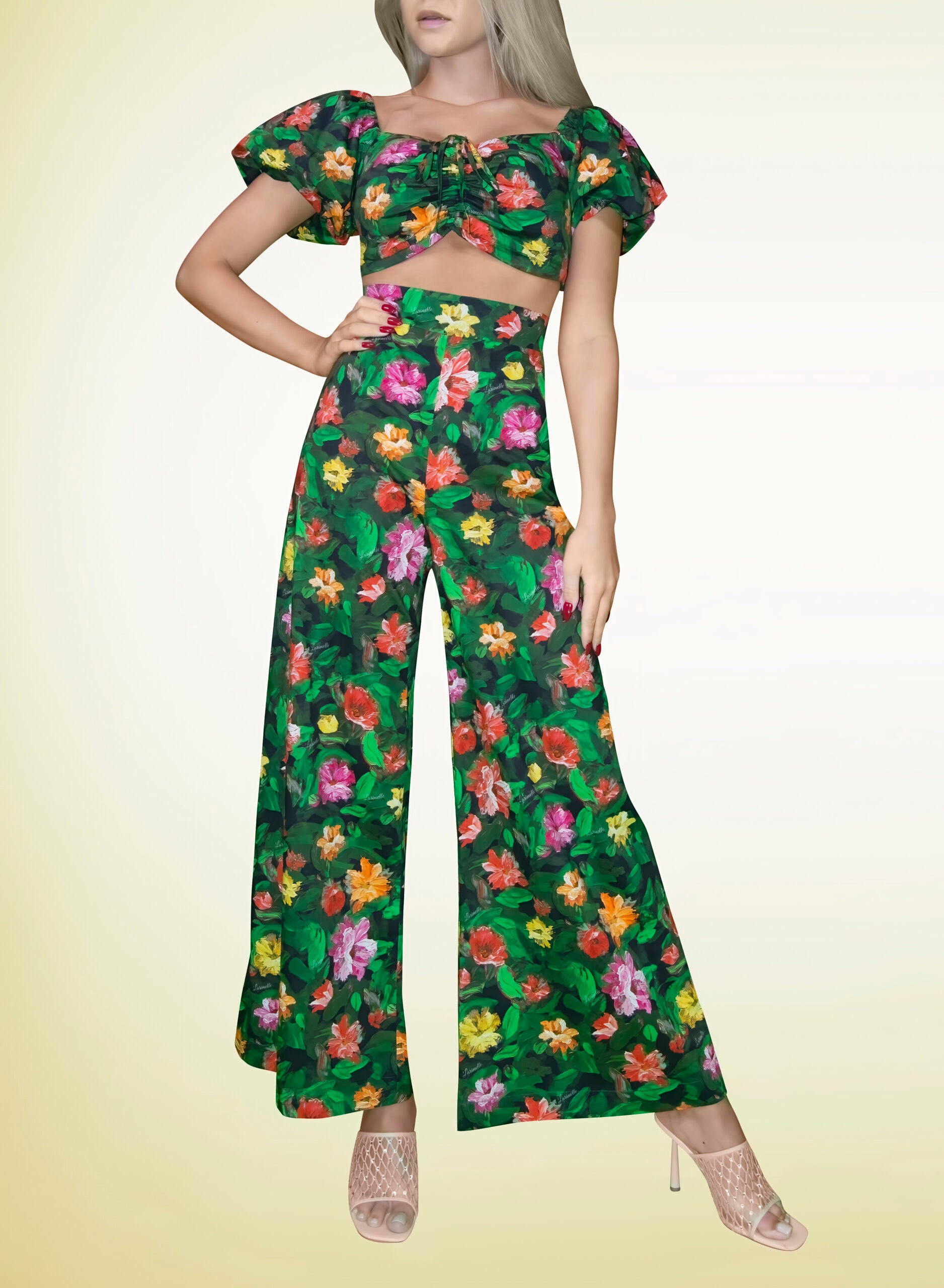 FLORAL JUMPSUIT - PRE ORDER image 4
