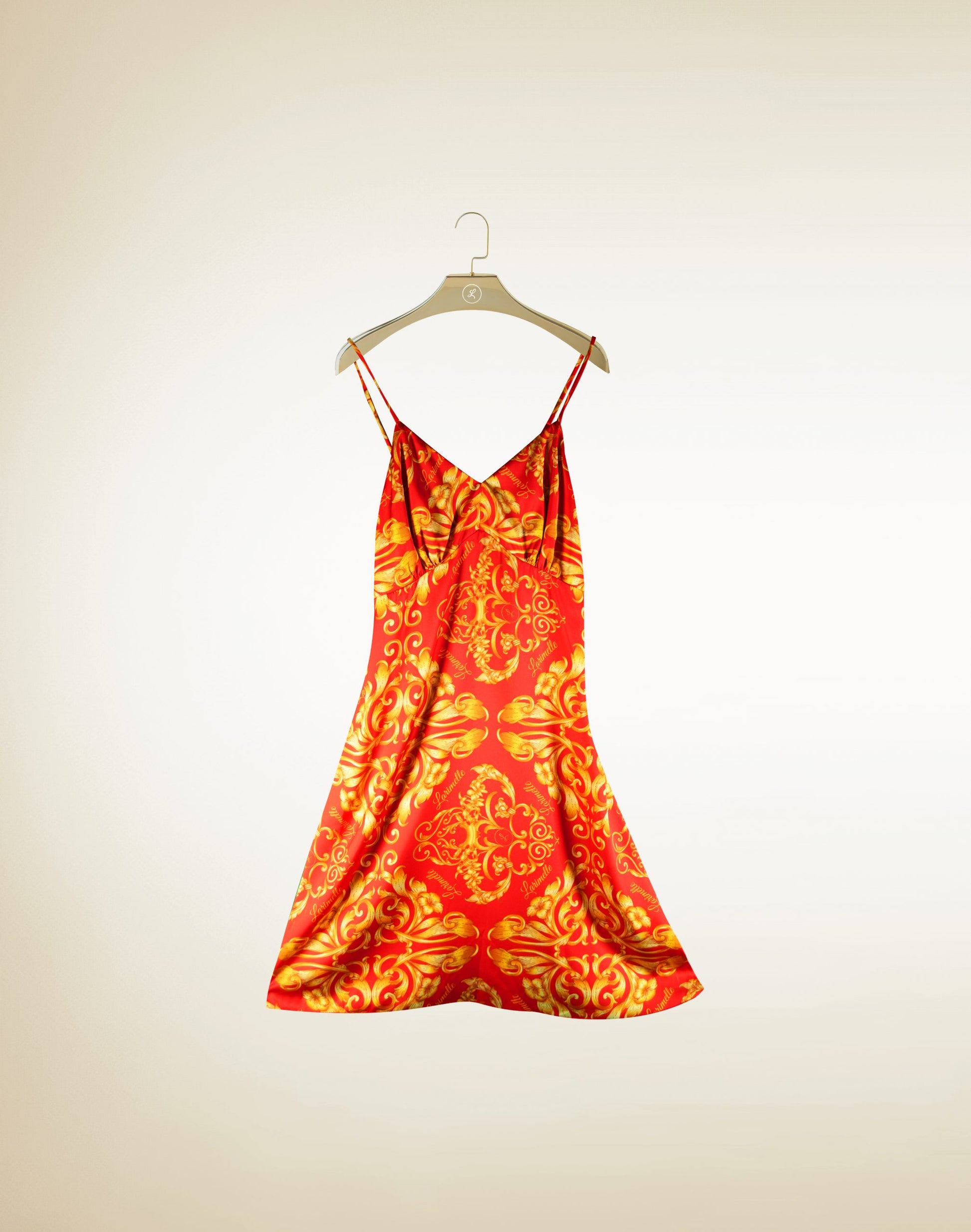 Maison Classique Royal Silk Slip Dress image 3