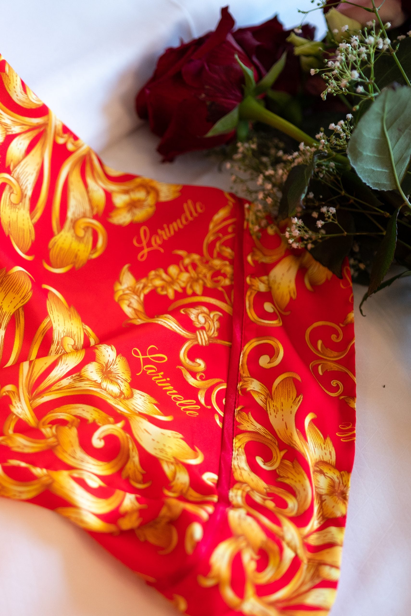 Maison Classique Royal Silk Satin Robe image 6