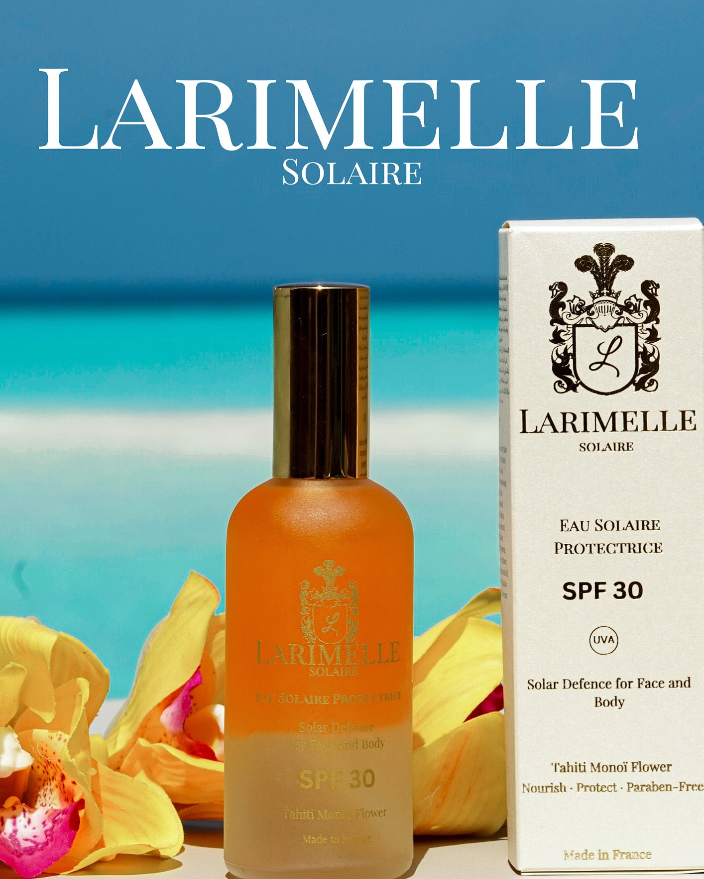 SPF30  Solar Defence for Face and Body, Eau Solaire Protectrice image 0