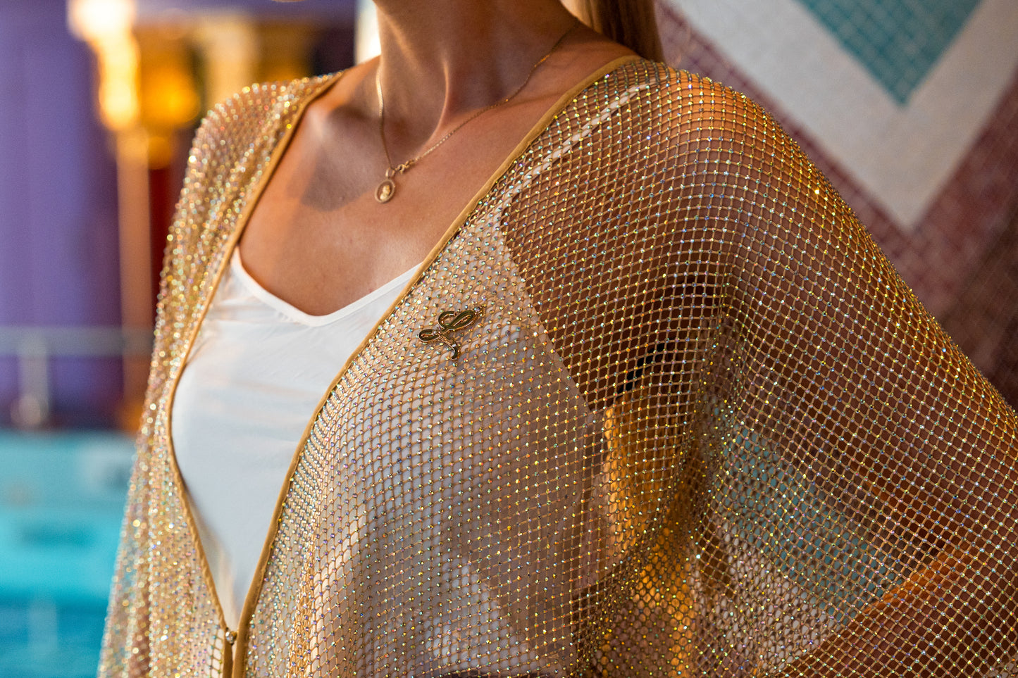 Kaftan Cristal Lumière