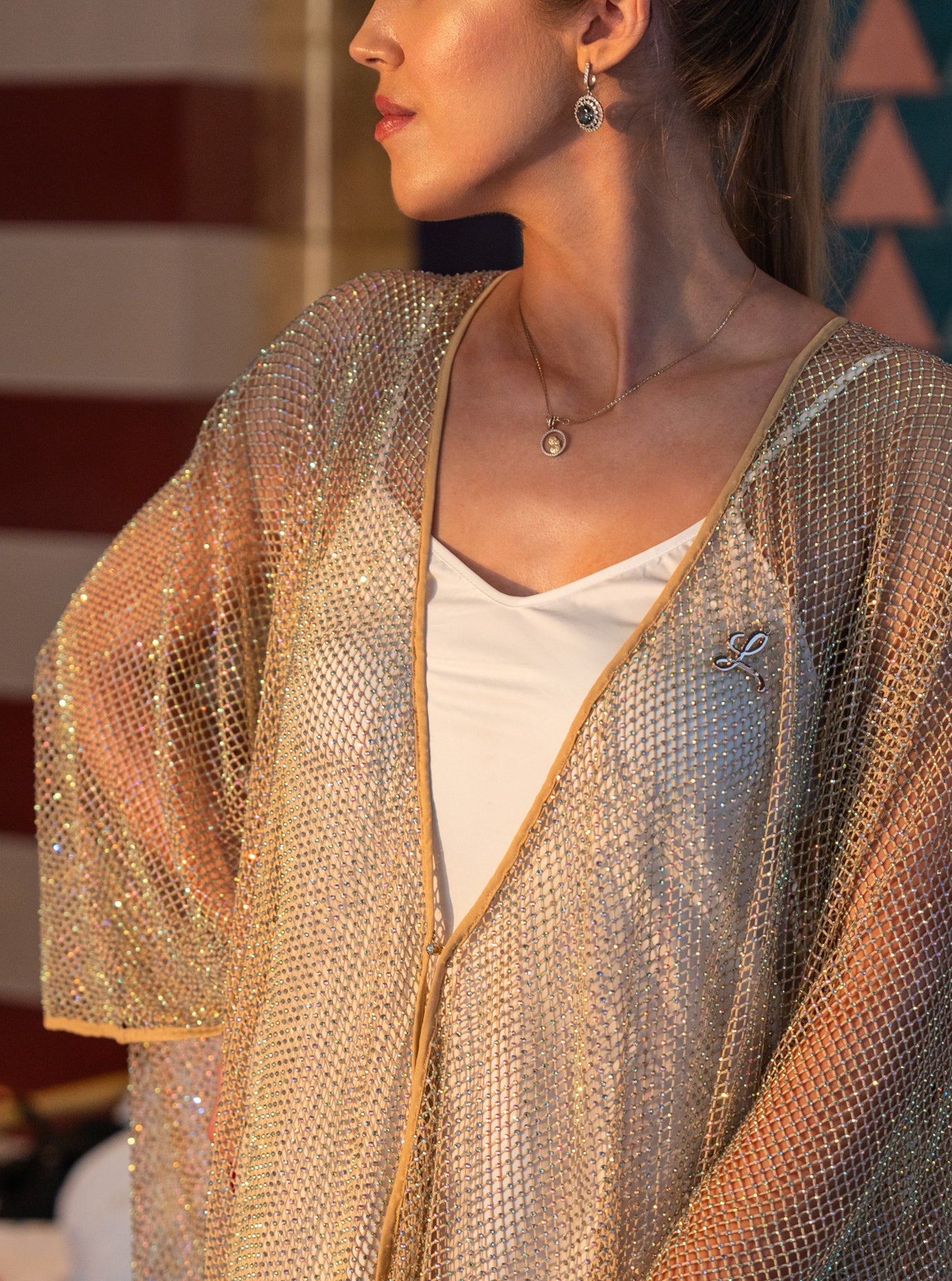 Kaftan Cristal Lumière