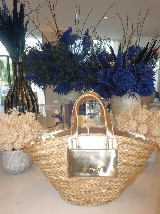 Le Panier Riviera gold