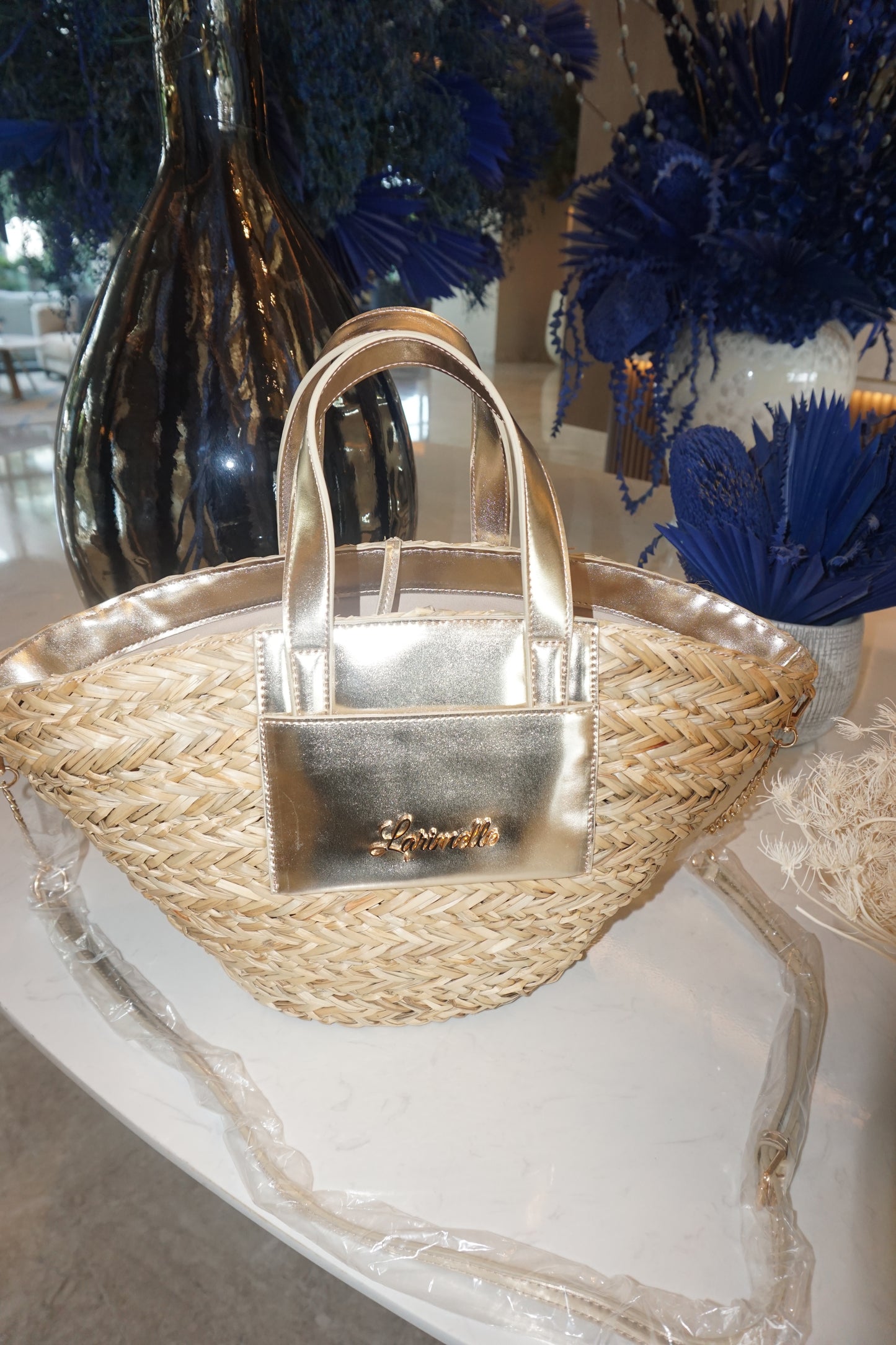 Le Panier Riviera gold