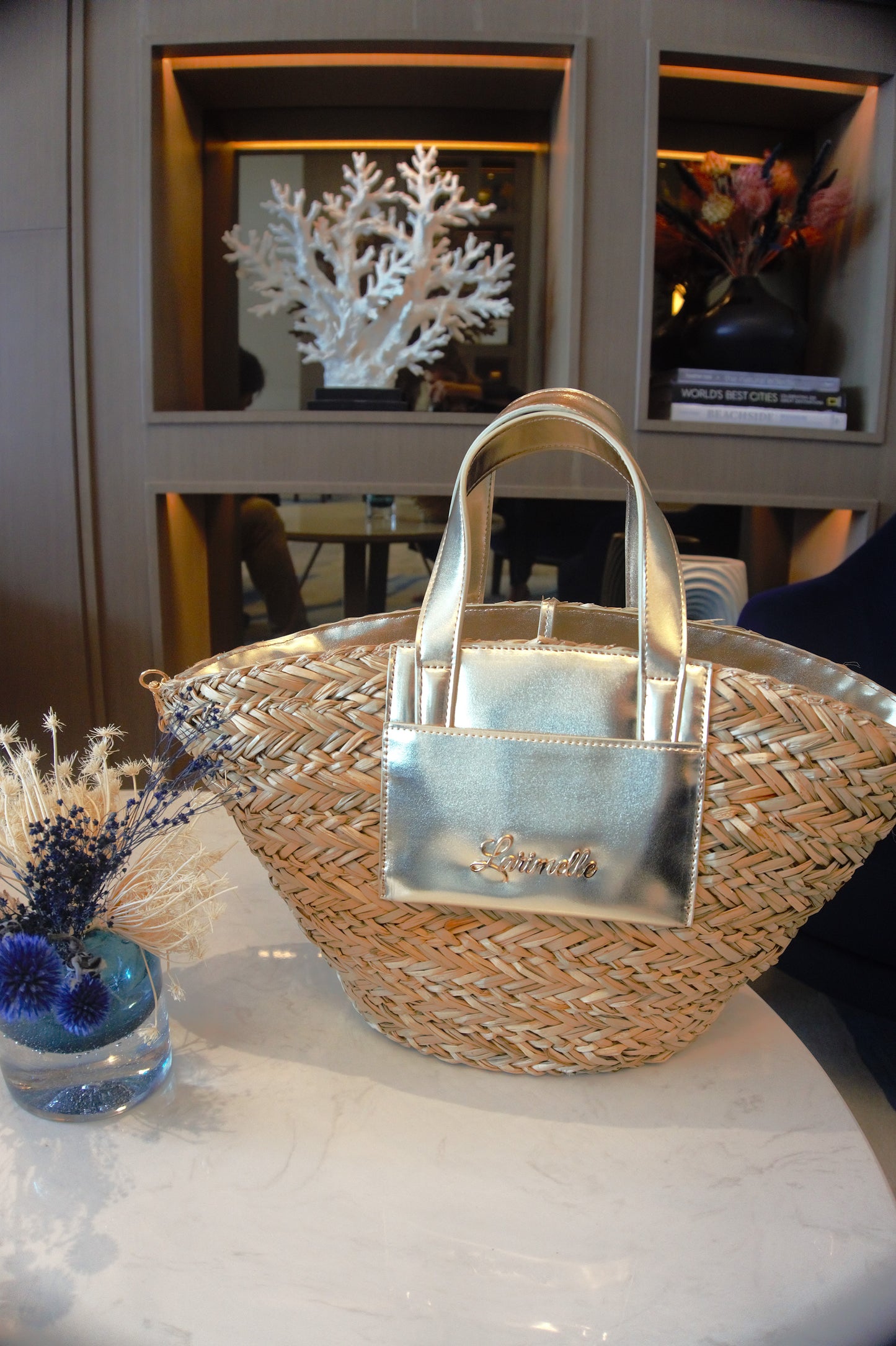 Le Panier Riviera gold