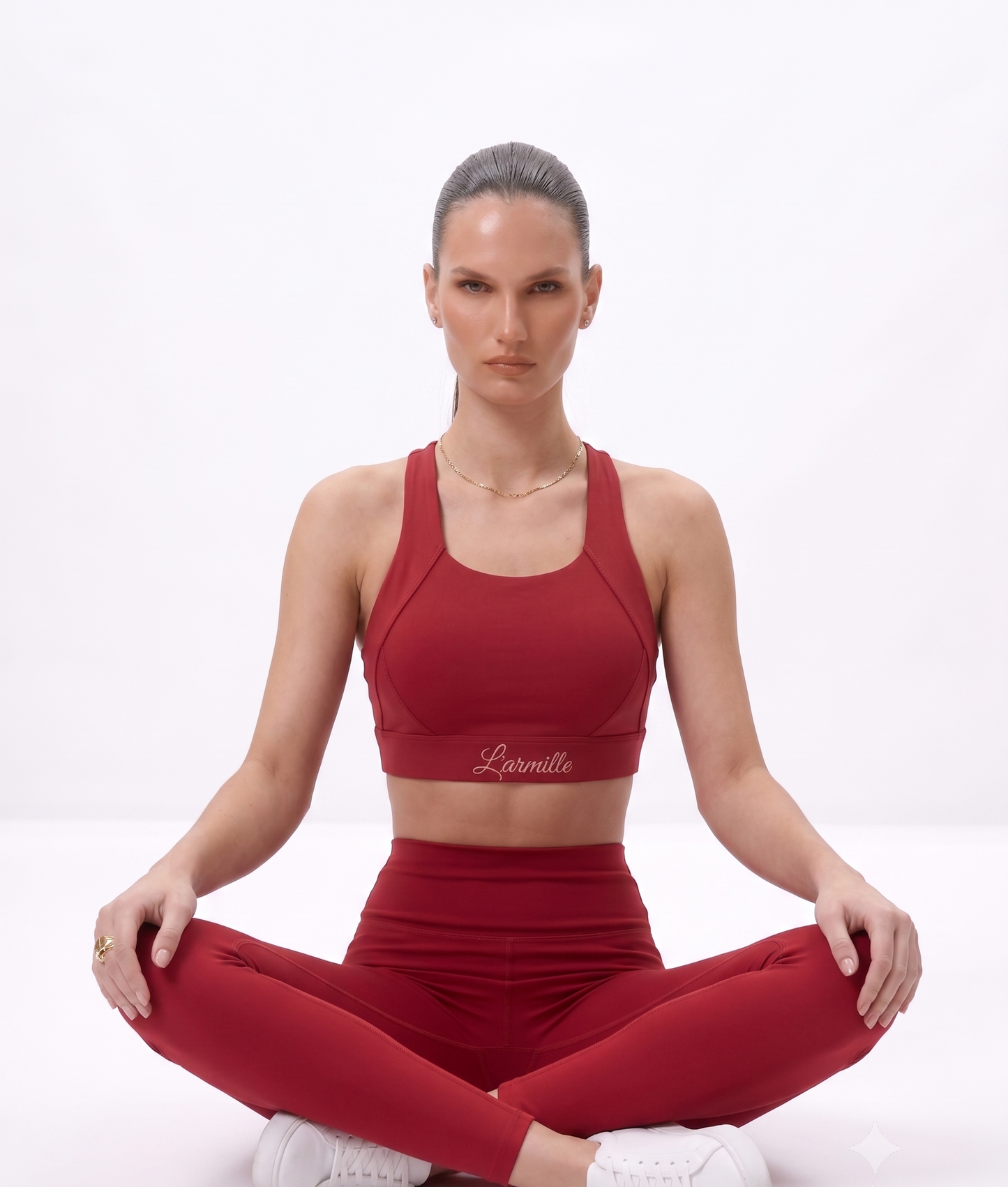 Performance Set Sculpting sports bra + high-waist legging