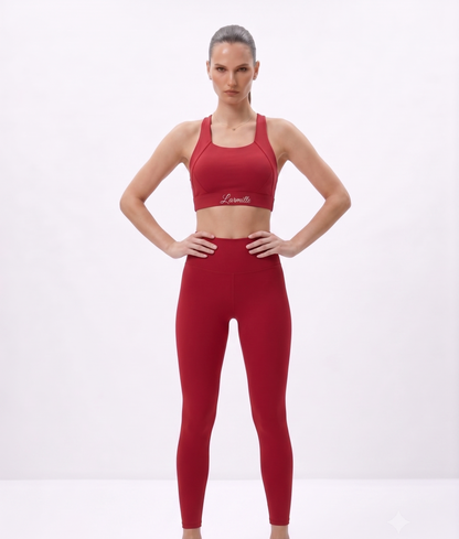 Performance Set Sculpting sports bra + high-waist legging