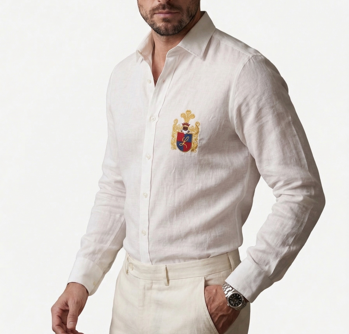 The Larimelle Linen Shirt