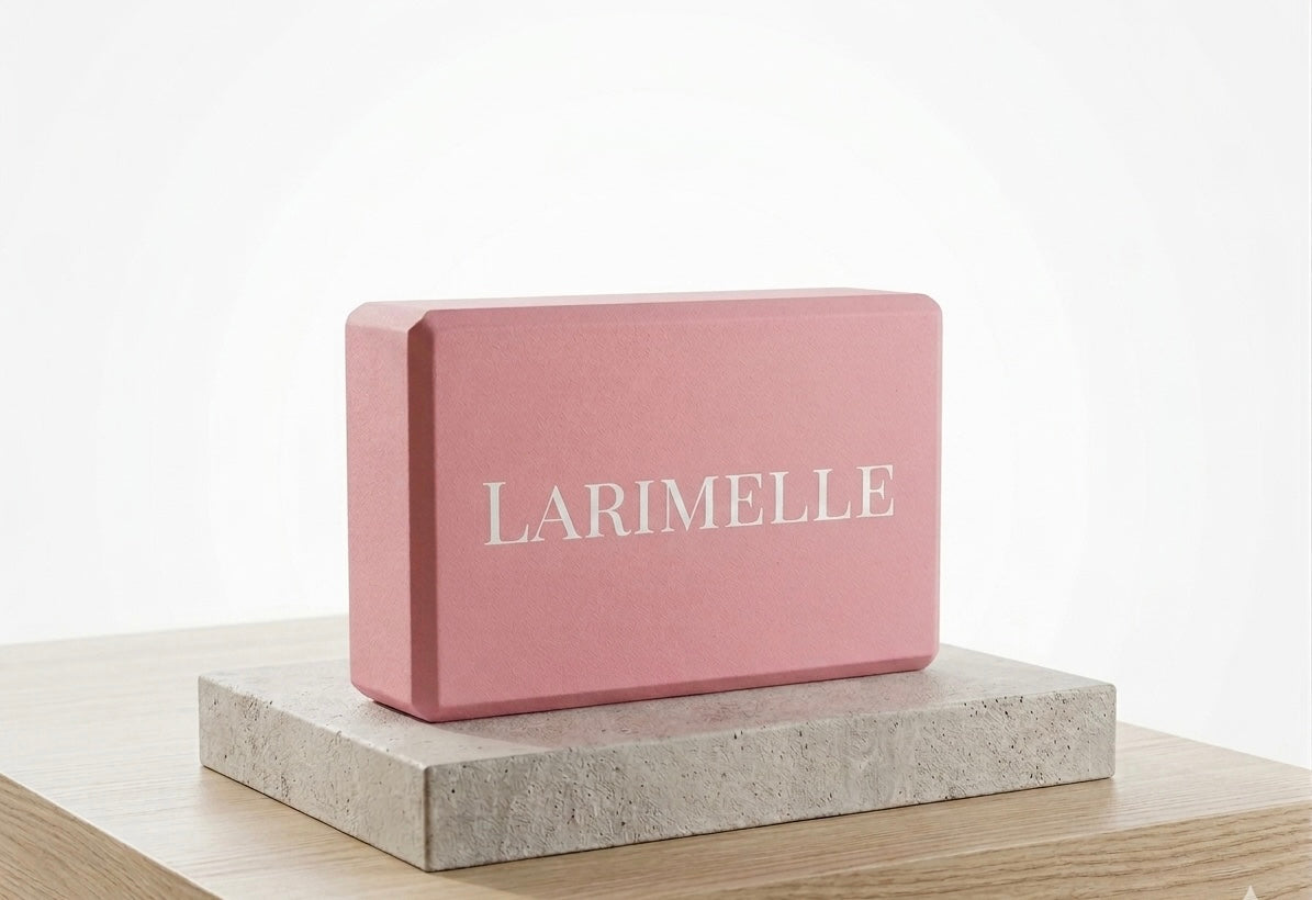 Luxe Uplifting Yoga Block - Cotton Candy
