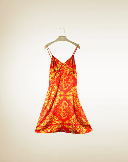 Maison Classique Royal Silk Slip Dress image 3
