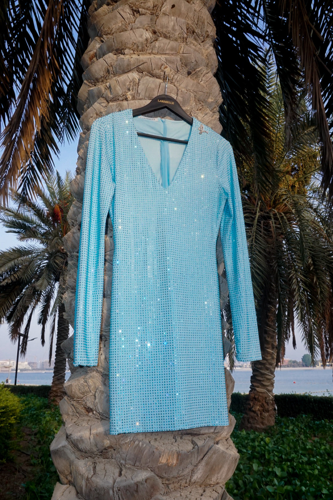 Crystal d’Azur dress